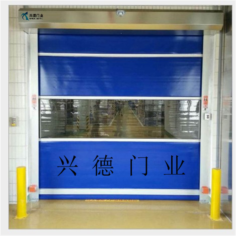 興德門眾多企業(yè)廠房選擇，只因快硬質(zhì)快速門的人性化